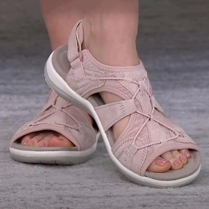 Sandaler med rund öppen tå-Shoes for Women-Hemnix-Hemnix