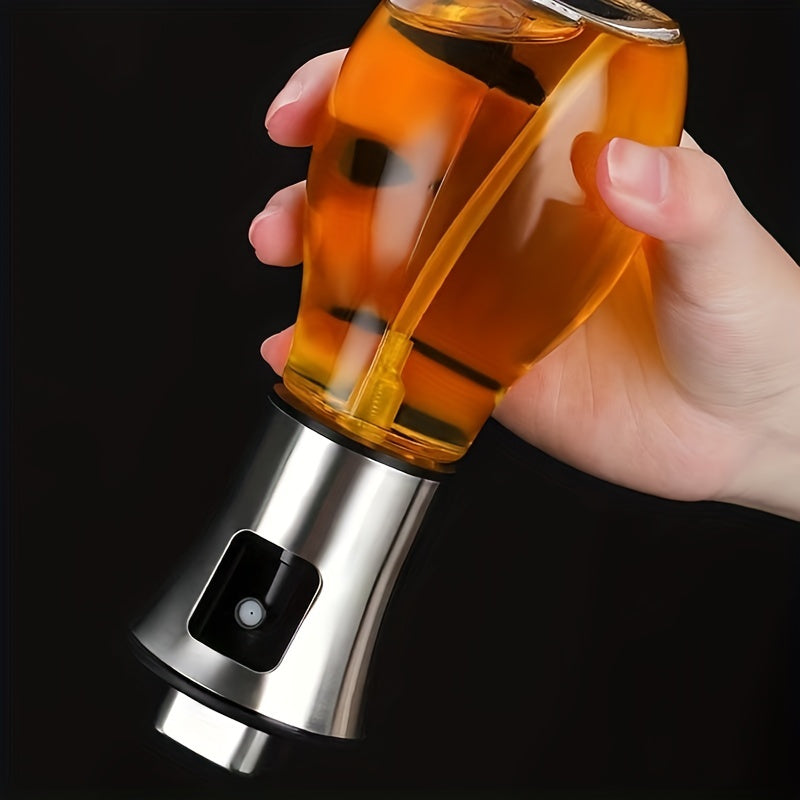 Stor sprayflaska för olja – Tryckbehållare i glas och rostfritt stål 304, BPA-fri MILA Sverige