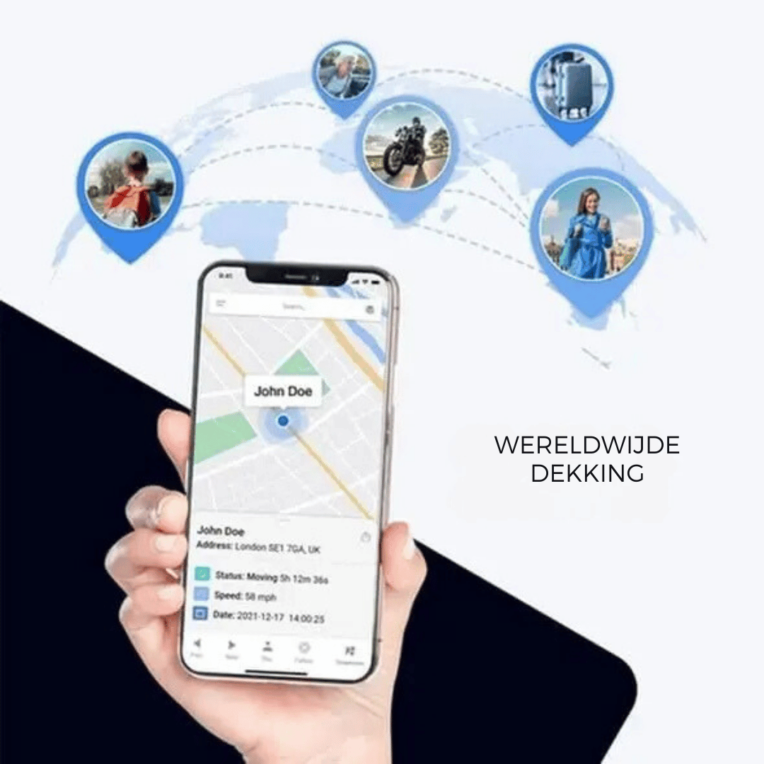 3x Mini GPS Tracker - Stark Bil- och Nyckellokalisator