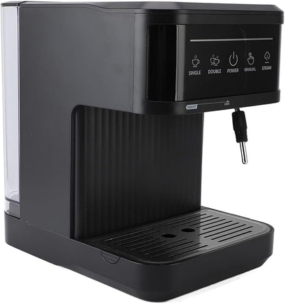 Halvautomatisk Espressomaskin med Mjölkskummare – 1,5L – Manuell – 850W – Baristakvalitet