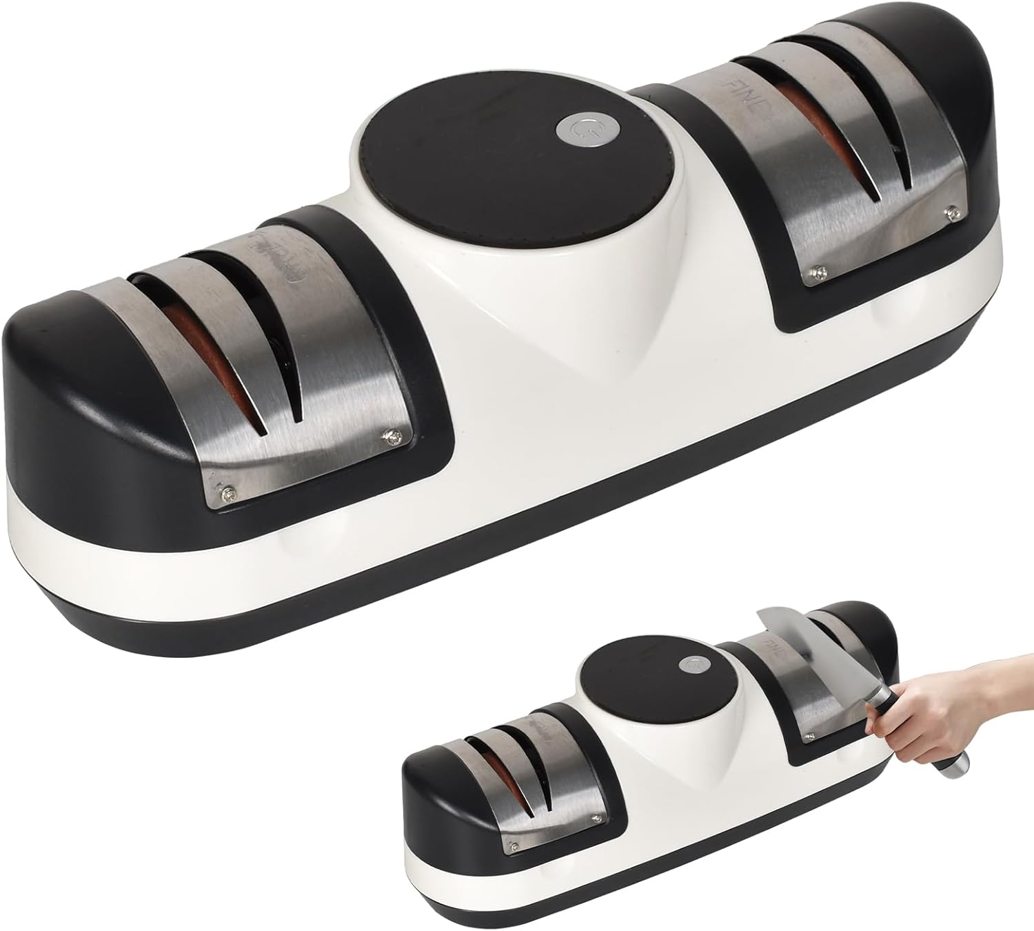 Elektrisk knivslip med 3 hastigheter och LED-display – EdgeMaster