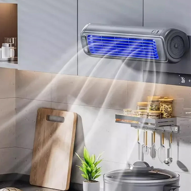 AirWave – Bärbar uppladdningsbar luftkonditionering med 12 timmars batteritid