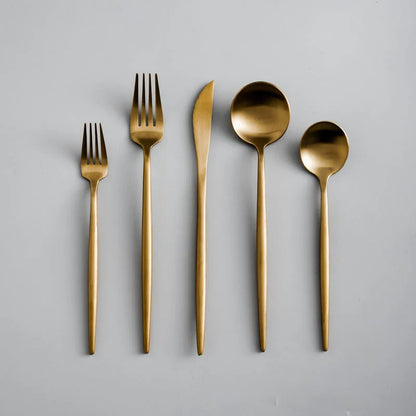 Bestickset i Rostfritt Stål – 24 Delar | Elegant och Tidlös Design