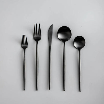 Bestickset i Rostfritt Stål – 24 Delar | Elegant och Tidlös Design