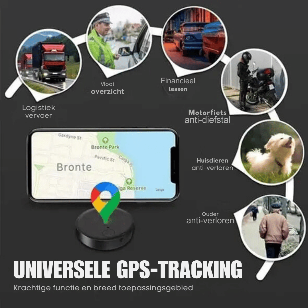 3x Mini GPS Tracker - Stark Bil- och Nyckellokalisator