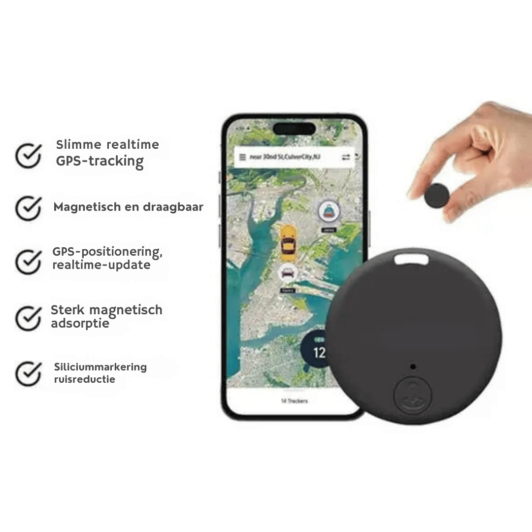 3x Mini GPS Tracker - Stark Bil- och Nyckellokalisator