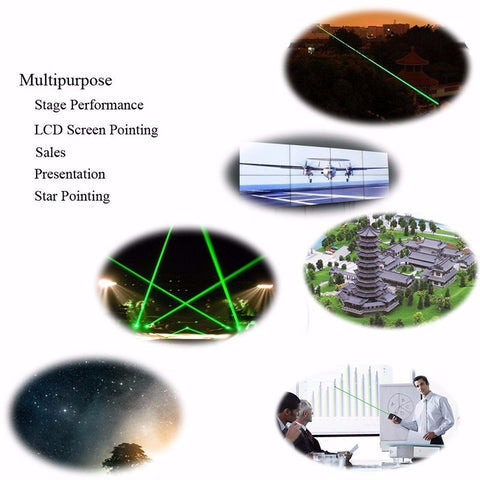 Luxora Grön Militärklass Laserpekare för Jakt Carvallo