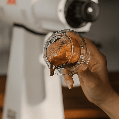 Espressokopp i dubbelväggigt borosilikat glas 60 ml