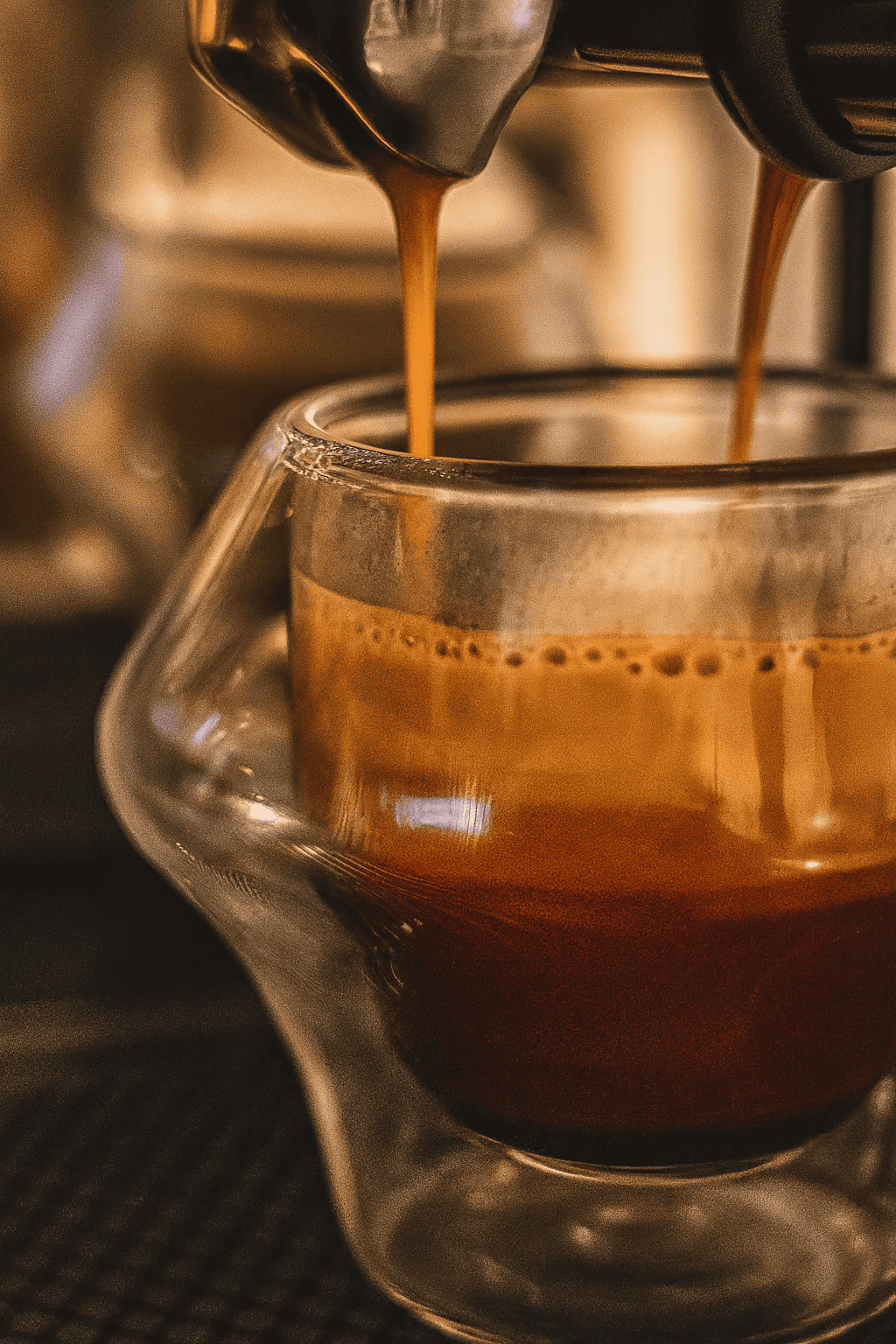 Espressokopp i glas 60 ml – Dubbelväggig borosilikat