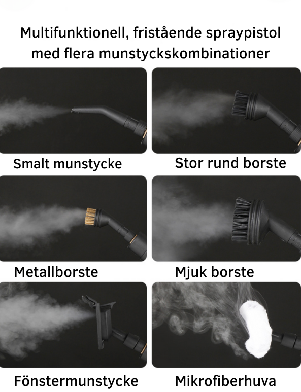 SteamMaster Pro 105°C - Ångrengörare 3 BAR-VaruZ-Hemnix