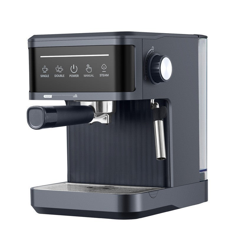Halvautomatisk Espressomaskin med Mjölkskummare – 1,5L – Manuell – 850W – Baristakvalitet