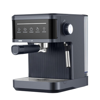 Halvautomatisk Espressomaskin med Mjölkskummare – 1,5L – Manuell – 850W – Baristakvalitet