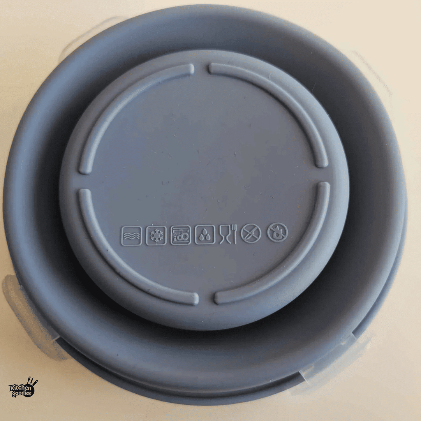 Hopfällbara matlådor i silikon – 4-pack med lufttäta lock, platsbesparande design