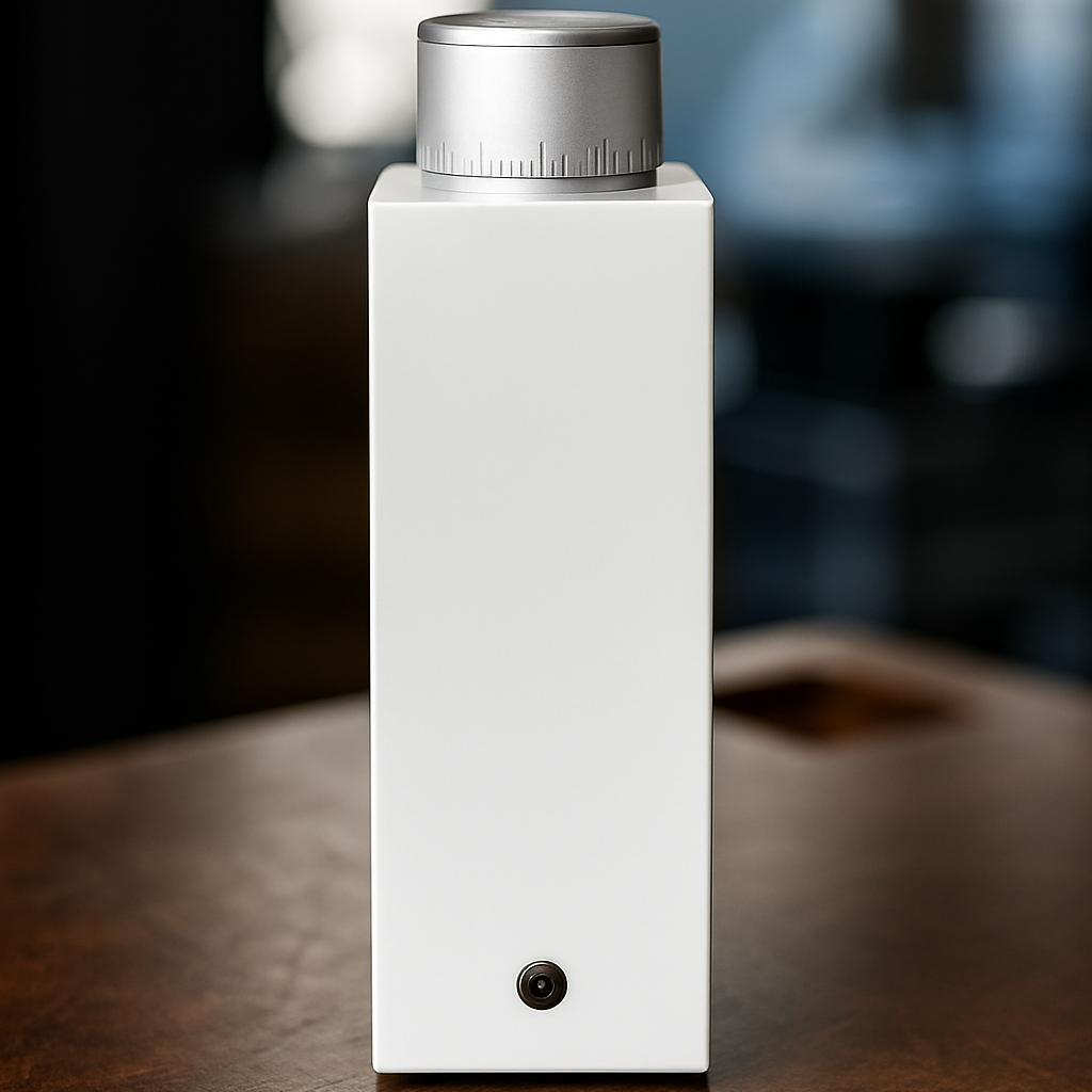 Kaffekvarn Elektrisk 48mm – Automatisk Kvarn i Aluminiumlegering för hemmakontor & Café