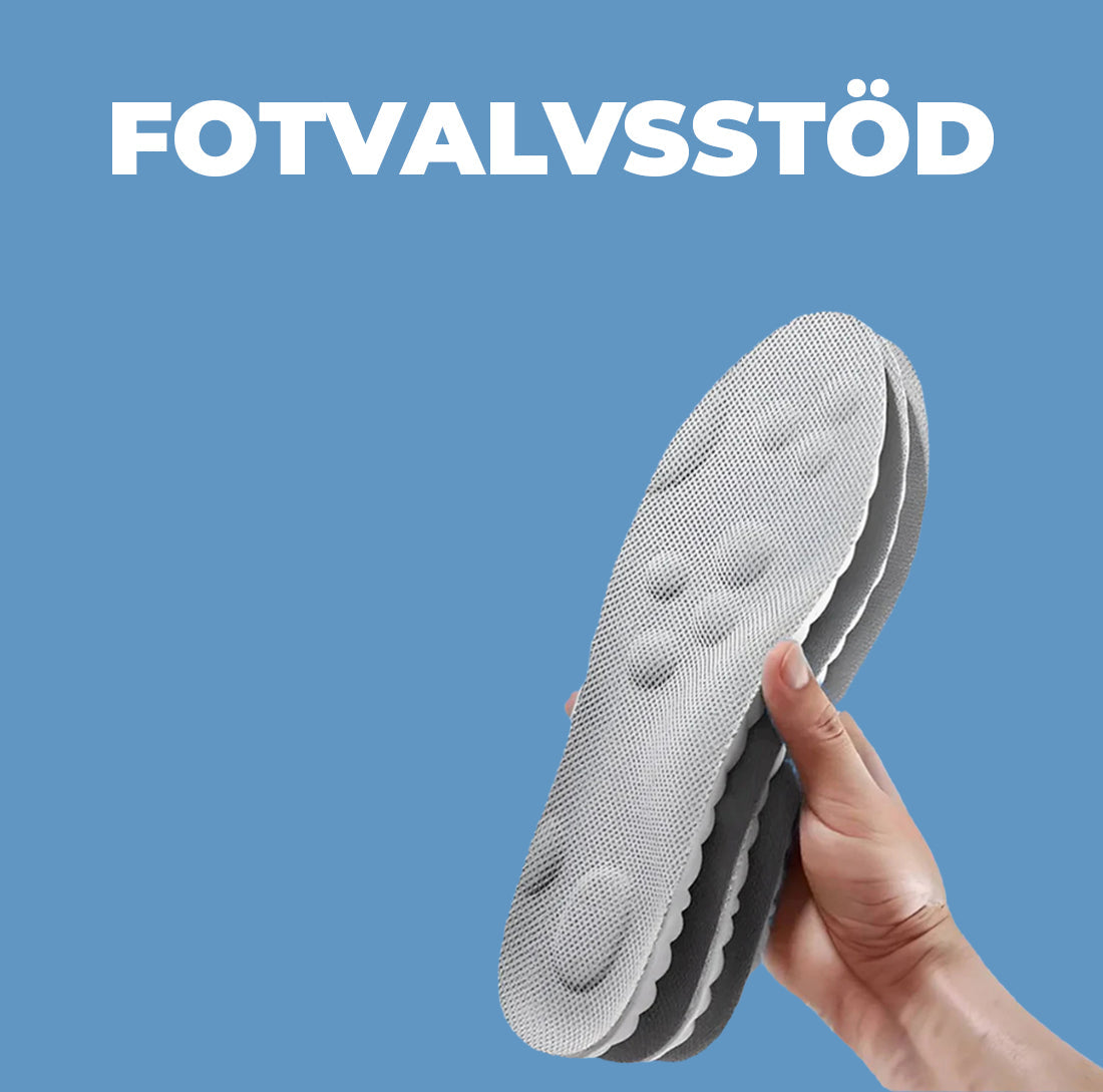 OrtoCloud 4D skoinlägg för hälsporre och fotvärk