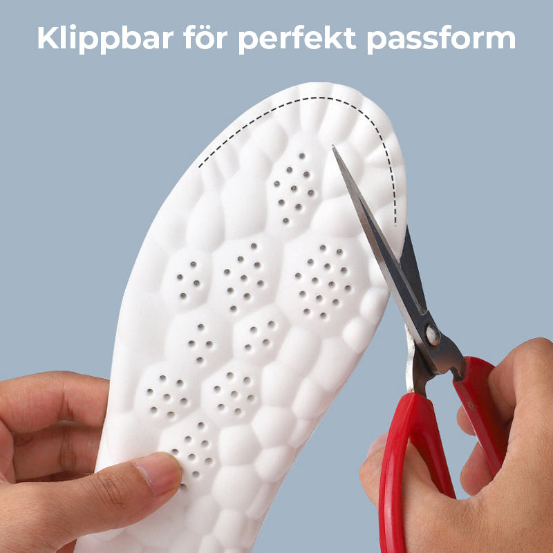 OrtoCloud 4D skoinlägg för hälsporre och fotvärk