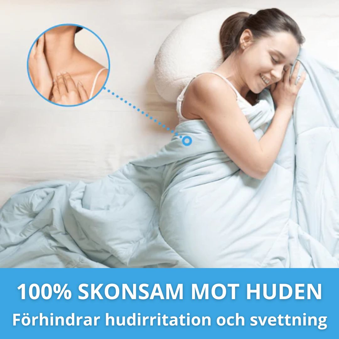 Kyltäcke för sommaren – svalkande och andningsbart