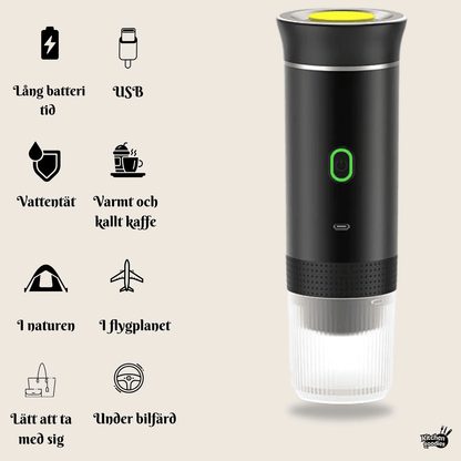 Kapselkaffemaskin med trådlös espresso-funktion