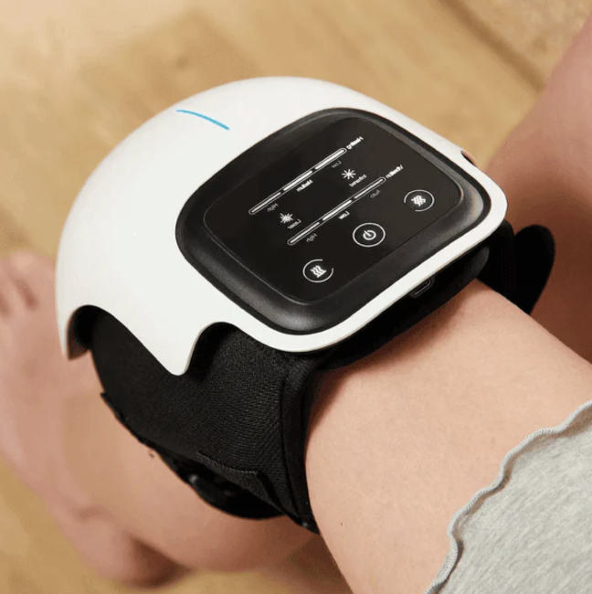 Smart Elektrisk Knä Massager Med Värme & Infraröd Terapi Carvallo