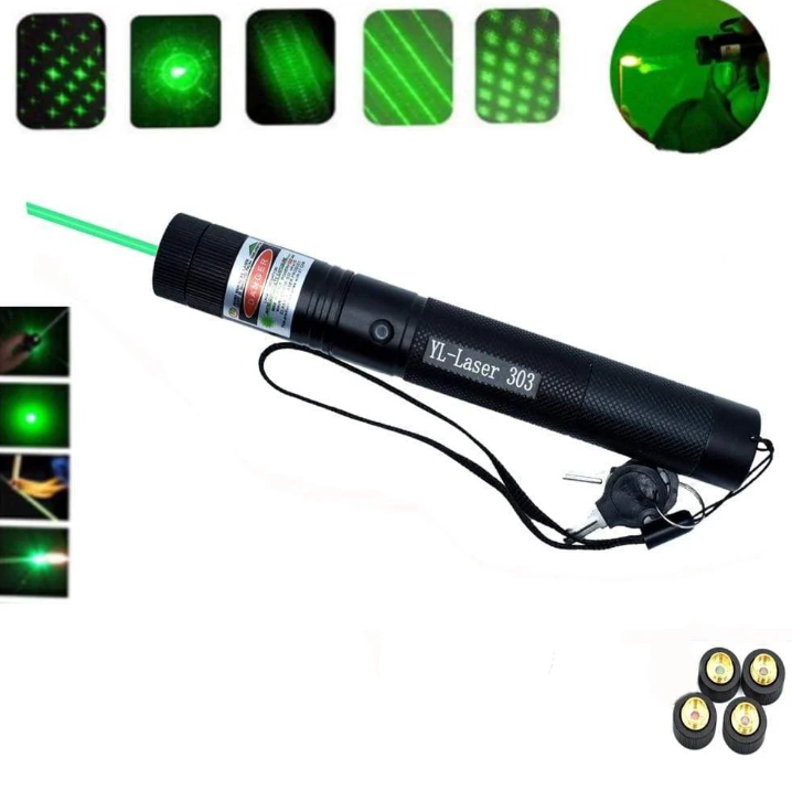 Högpresterande laserpekare Carvallo