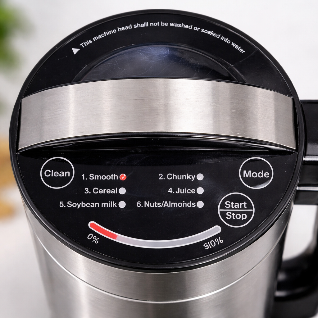 Sojamjölksmaskin 800W – Gör egen växtmjölk, havremjölk & smoothie hemma