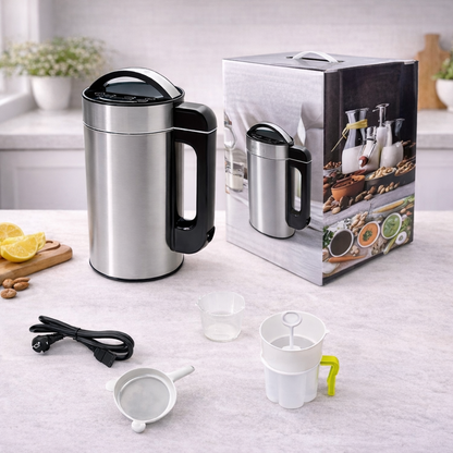 Sojamjölksmaskin 800W – Gör egen växtmjölk, havremjölk & smoothie hemma