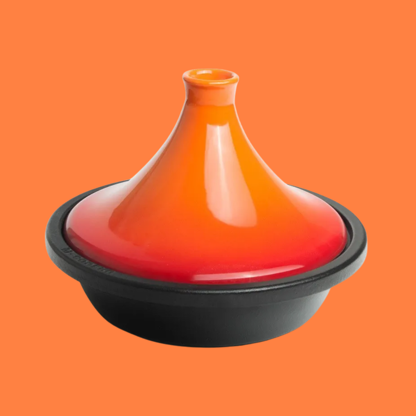 Tagine Gjutjärnsgryta 27 cm – Traditionell Marockansk Kruka för 1–4 Personer