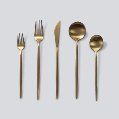 Bestickset i Rostfritt Stål – 24 Delar | Elegant och Tidlös Design