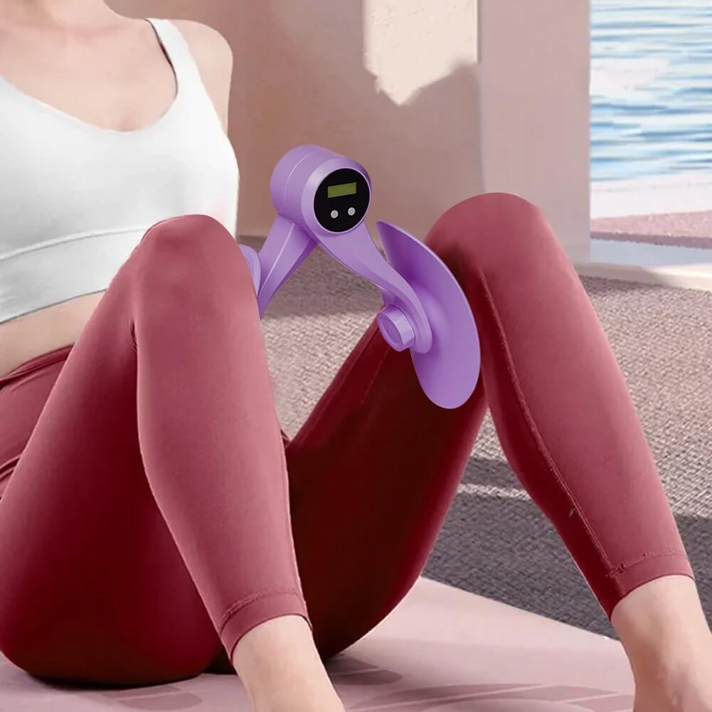 SlimTone – Bäckenbottentränare och Innerlårstränare med Motstånd | Effektiv Träning för Ben, Höfter och Armar-Exercise Bands & Loops-BB-Hemnix