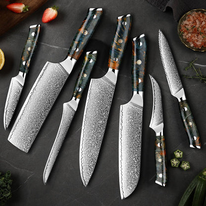 Japanskt damaskusknivset – KairoBlade