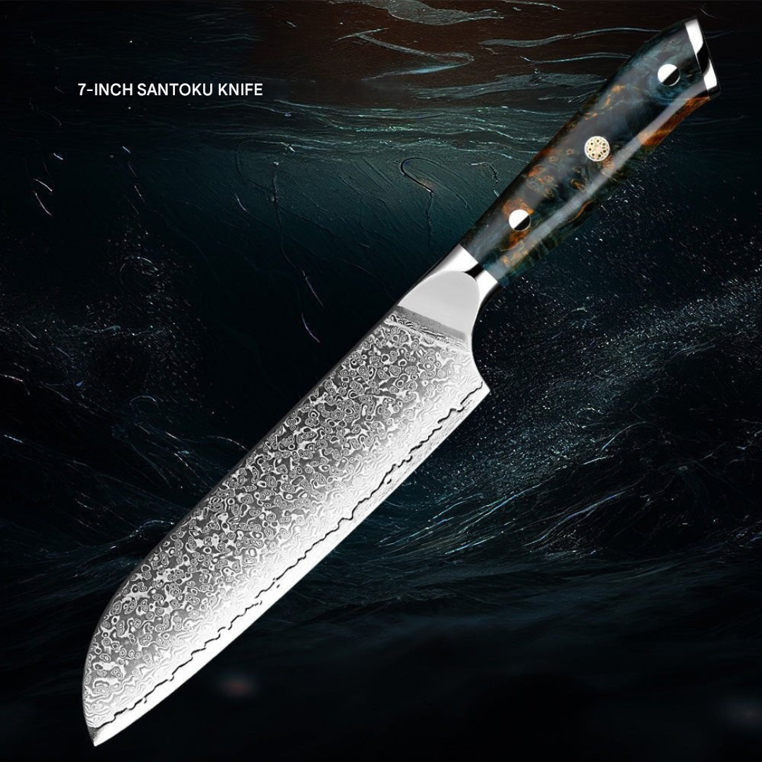 Japanskt damaskusknivset – KairoBlade