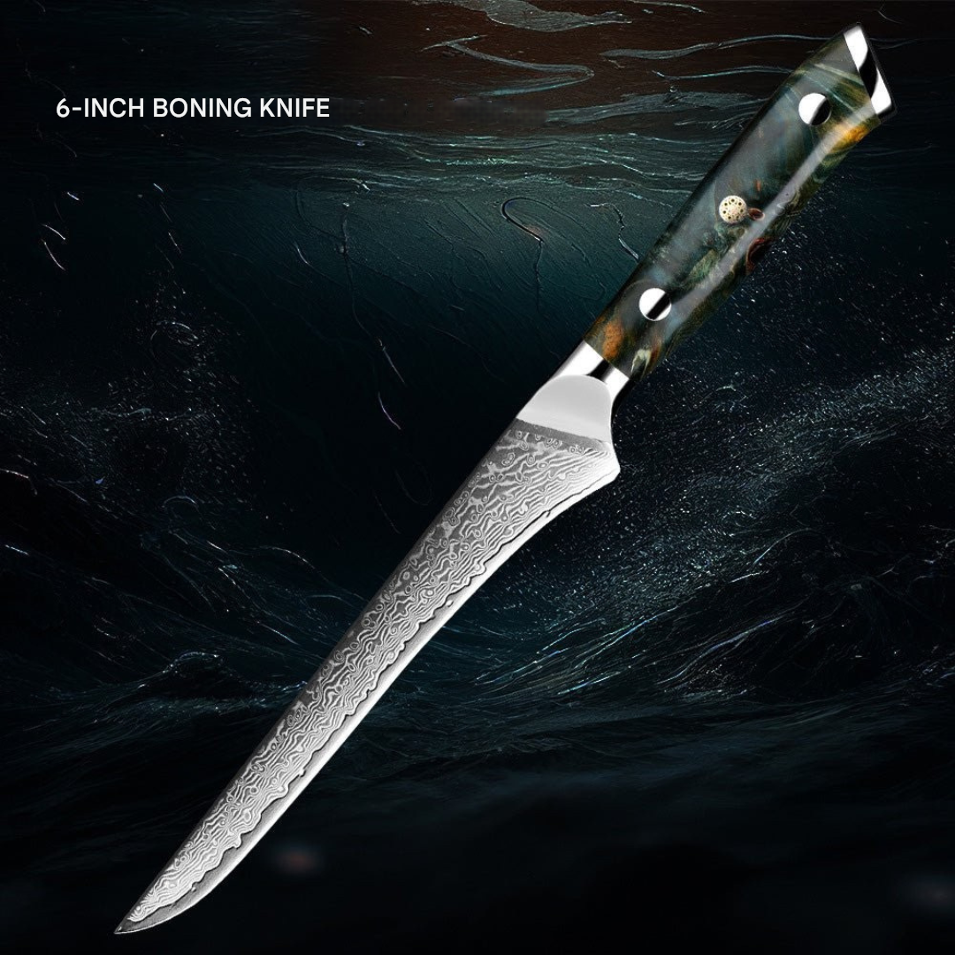 Japanskt damaskusknivset – KairoBlade