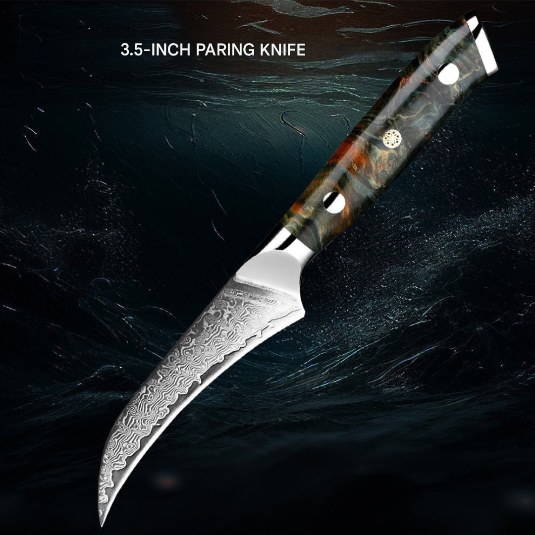 Japanskt damaskusknivset – KairoBlade