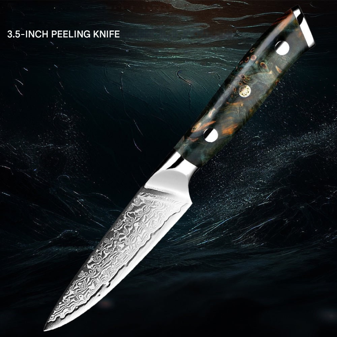 Japanskt damaskusknivset – KairoBlade