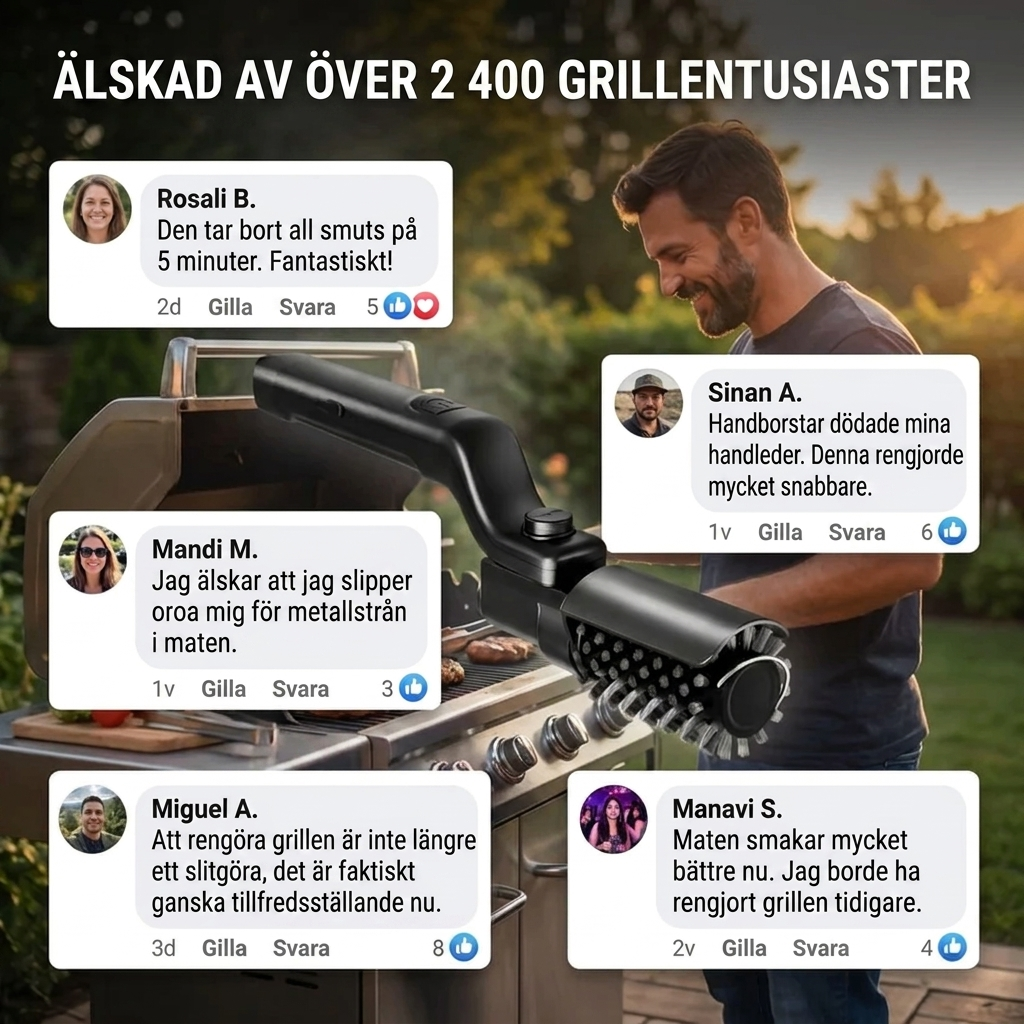 Mastern — Gallret skinande. Ölen kall.