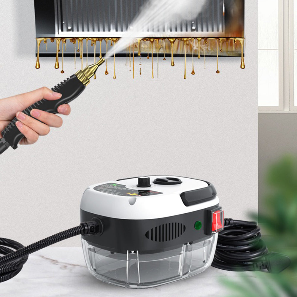 2500W Högtryck Ångtvätt – 6 Inställningar för Hemmet & Köket