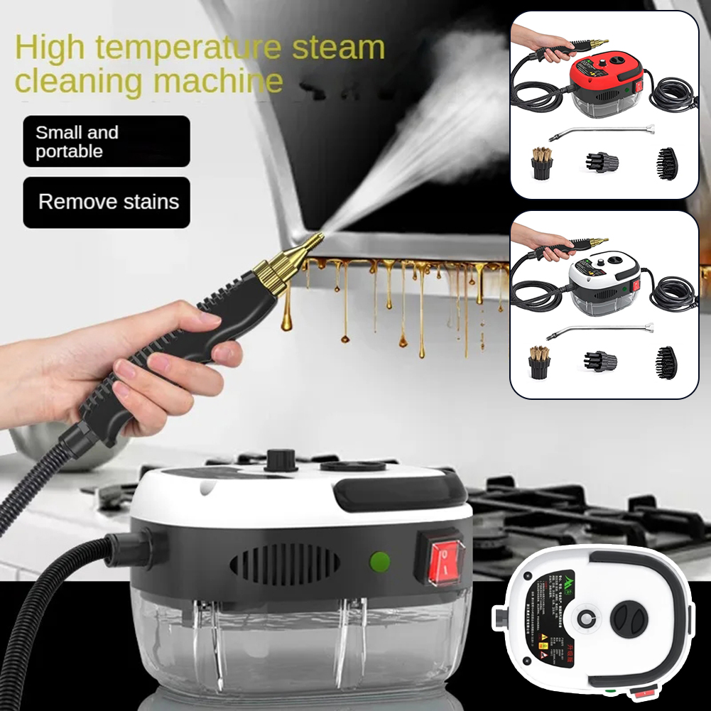 2500W Högtryck Ångtvätt – 6 Inställningar för Hemmet & Köket