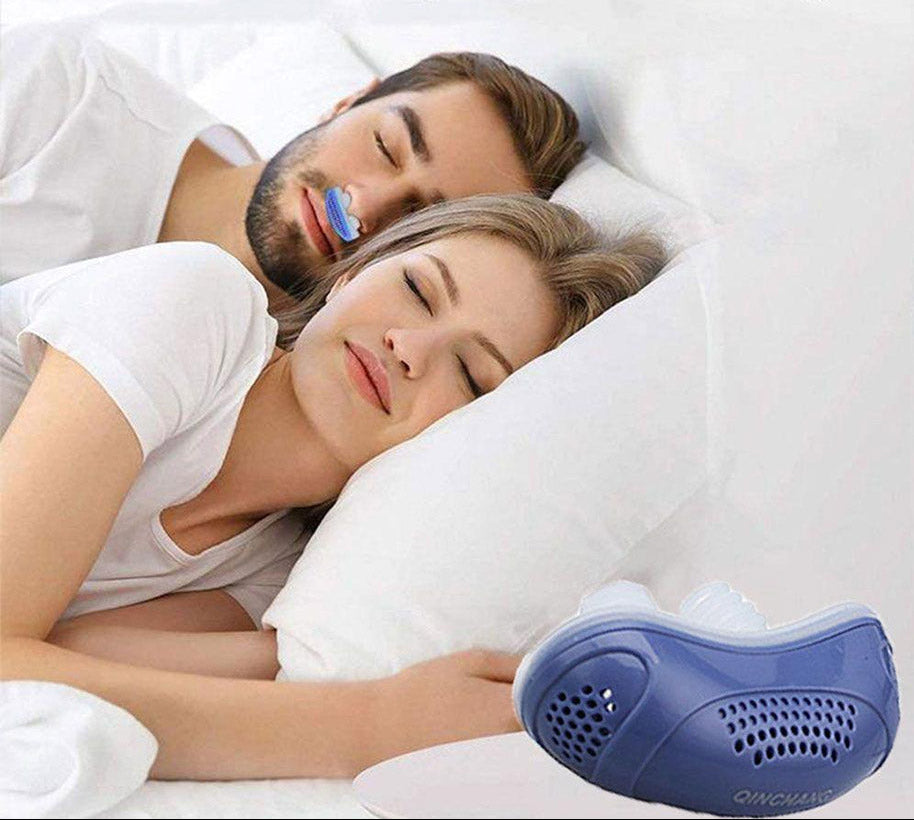 Micro CPAP Anti Snoring Elektronisk Sömn Apné Enhet Carvallo