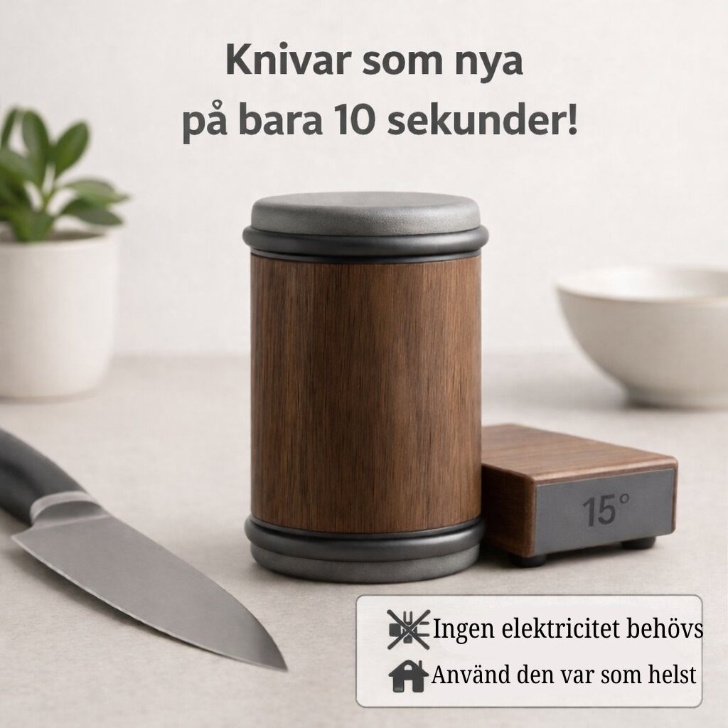 Knivslip | Rullande knivslip med magnet | Diamantslipning | Vässa