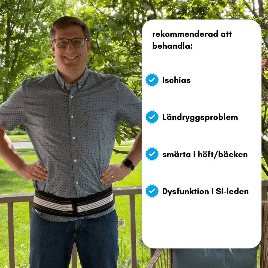 Höftbälte (stöd för höft och ländrygg)