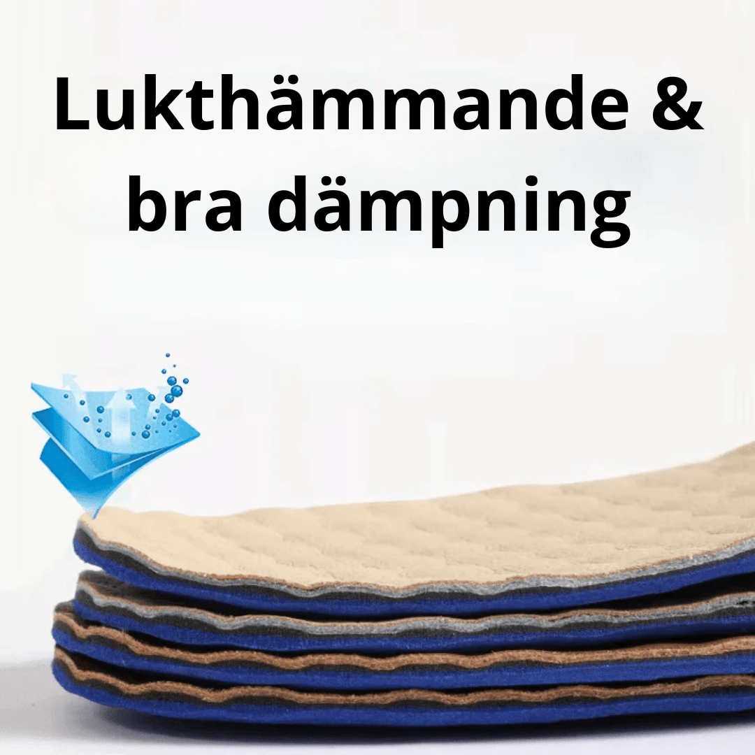 Skoinlägg i läder