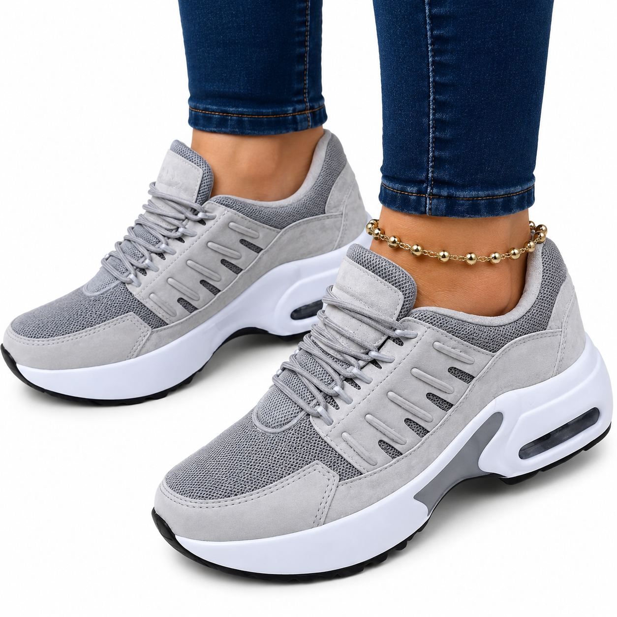 Halkfria ortopediska Arch Support Shoes
