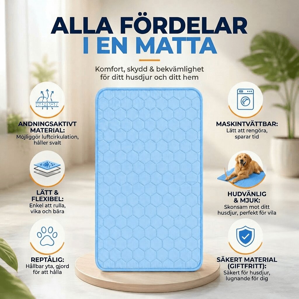 Svalkande kylmatta för hund | Svalpaws