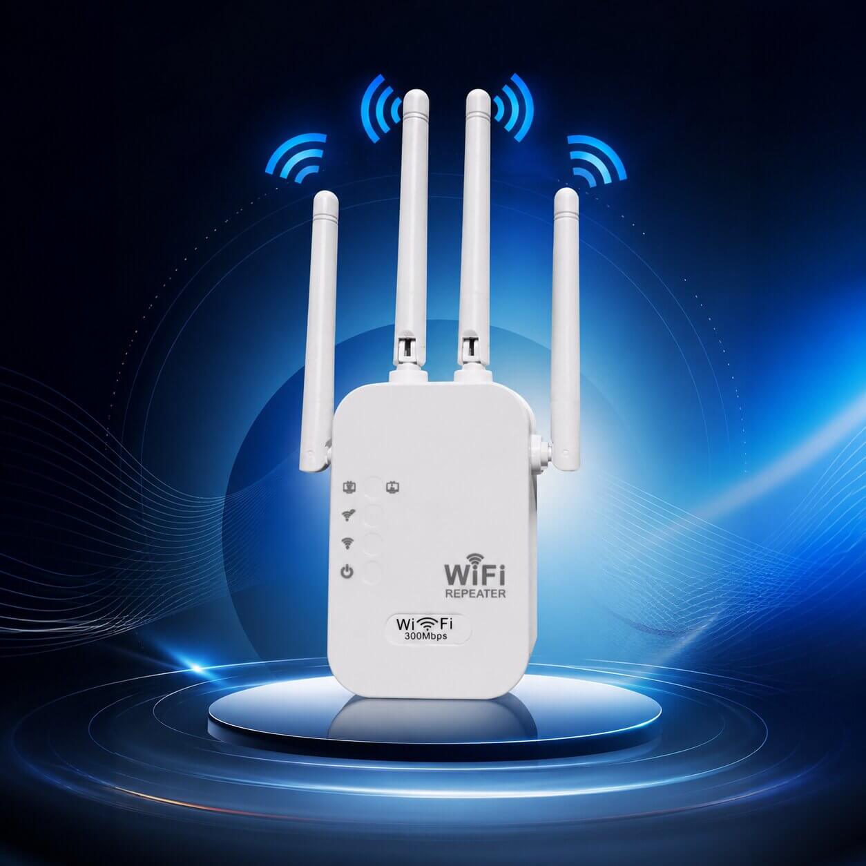 Wifi förstärkare | Wifi repeater för inomhus- och utomhusbruk | Wifi extender | Räckviddö