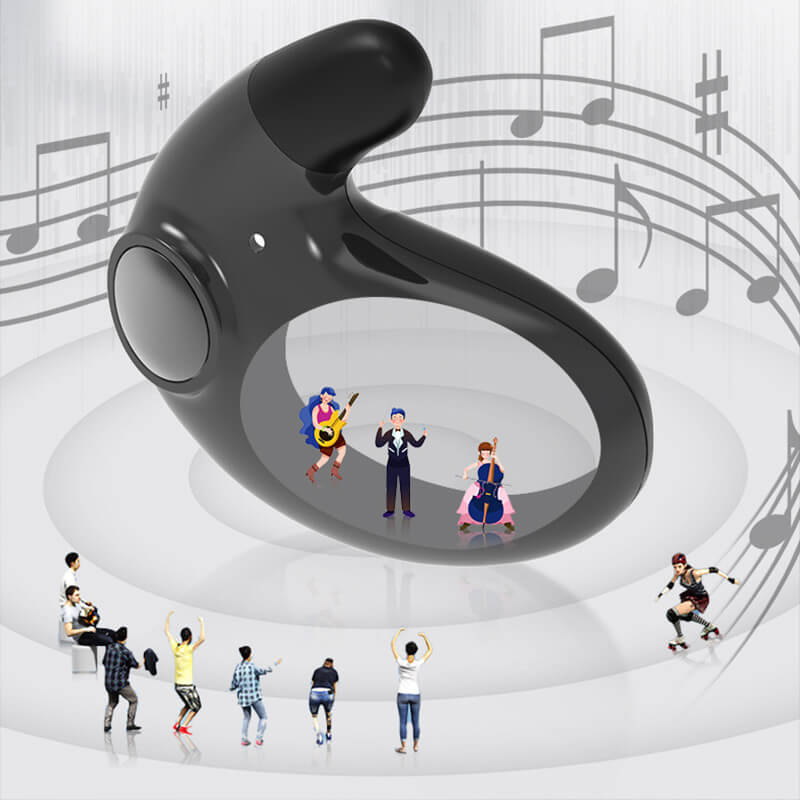 Silentone Osynliga Sovehörlurar Trådlösa | Bluetooth 5.3 | Brusreducering & IPX5 Vattentåliga | 24h Batteritid