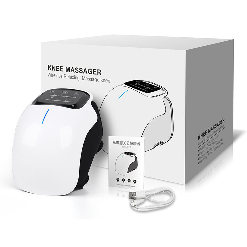 Smart Elektrisk Knä Massager Med Värme & Infraröd Terapi Carvallo